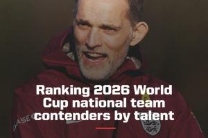 📋ESPN排名2026世界杯50强：法西英前3，德巴4/5名，葡阿8/9名