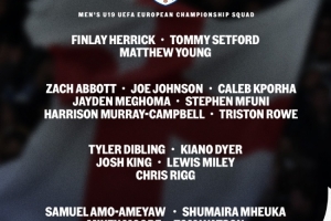 英格兰队欧青赛名单：迪布林、里格、惠特利在列，切尔西3人