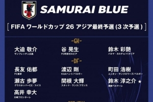 富得流油🍋日媒列无缘日本队本期名单球员：共17人，三笘薰领衔